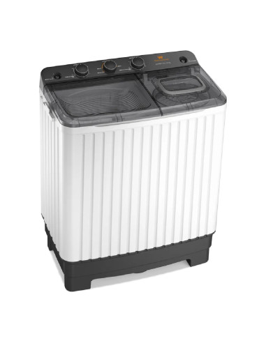 Lavadora Semiautomática Westinghouse 10 Kg Blanca Wwtt10m6usuzw