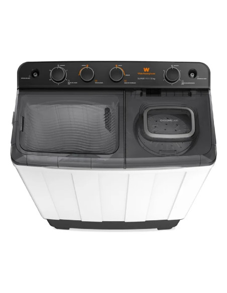 Lavadora Semiautomática Westinghouse 12 Kg Blanca WWTT12M6USUZW