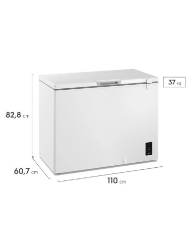 Congelador Horizontal Electrolux 282 Litros Frost Inverter Blanco EFH30S3C5AW