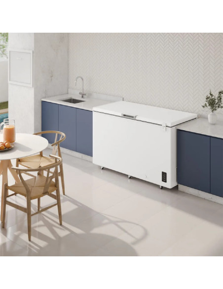 Congelador Horizontal Electrolux 410 Litros Frost Inverter Blanco EFH42S3C5AW