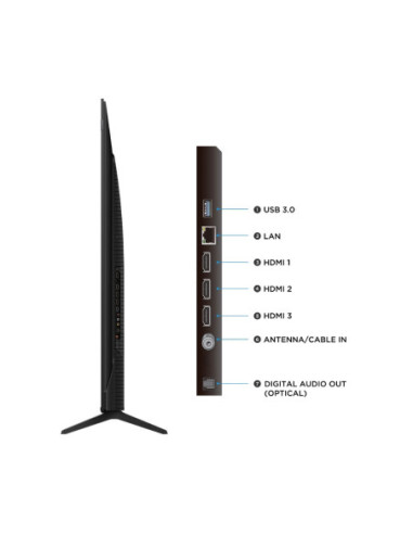 Televisor TCL 75 pulgadas 4K QLED Premium Google 75P7L 9