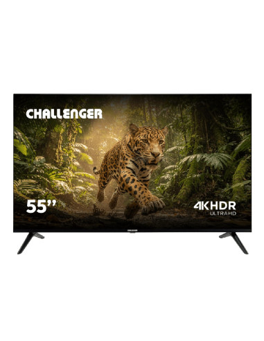 Televisor Challenger 55 pulgadas 4K HDR UHD GOOGLETV T2 55TG2770