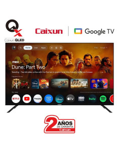 Televisor Caixun 55 pulgadas QLED 4K UHD GOOGLETV T2 C55KAUGQ 2