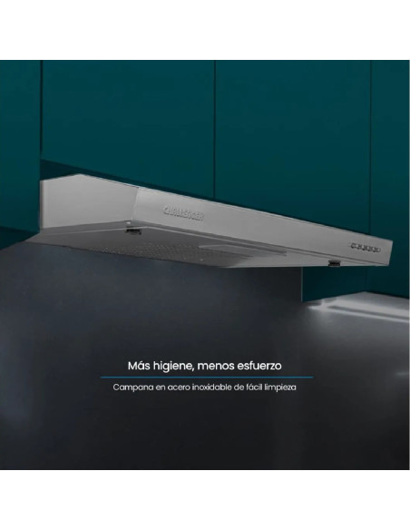 Campana Extractora Challenger Horizontal 60 cm CX 4310 INOX