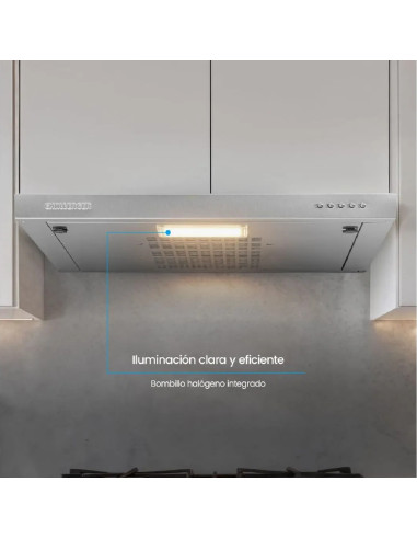 Campana Extractora Challenger Horizontal 60 cm CX 4310 INOX
