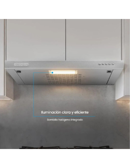 Campana Extractora Challenger Horizontal 60 cm CX 4310 INOX