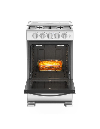 Estufa de Piso Mabe a Gas 52 cm Inox EMC5140ANG0