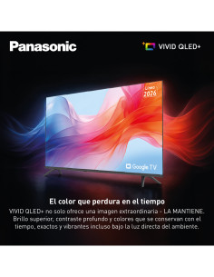 Televisor Panasonic 43 Pulgadas QLED 4K UHD Smart TV Google TV TN-43W80CPN 2