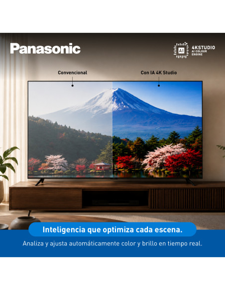Televisor Panasonic 50 Pulgadas QLED 4K UHD Smart TV Google TV TN-50W80CPN