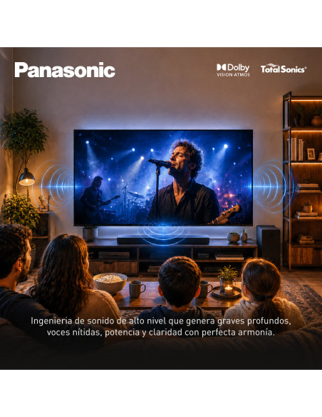 Televisor Panasonic 50 Pulgadas QLED 4K UHD Smart TV Google TV TN-50W80CPN
