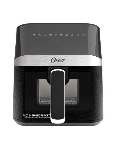 Freidora de Aire Digital Oster 4 Llitros DiamondForce Ventana y Luz Interna 10 Programas Automáticos CKSTAF40WDDF 2204927