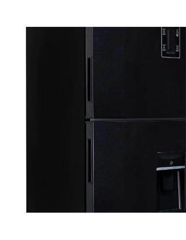 Nevera Haceb 404 Litros Brutos No frost Top Mount Panel Digital Negra NEV ALC 404 SE PD DA ME NE R2