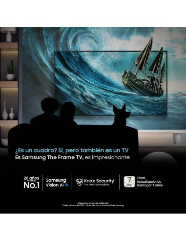 Combo Samsung Televisor 55 pulgadas The Frame Qled 4K con Soporte VG-SCFT55BW/RU F-QN55LS03HEKB + Parlante HW-LS50H/ZL