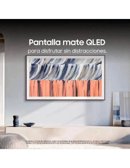 Combo Samsung Televisor 55 pulgadas The Frame Qled 4K con Soporte VG-SCFT55BW/RU F-QN55LS03HEKB + Parlante HW-LS50H/ZL