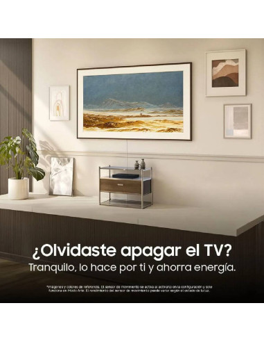 Combo Samsung Televisor 55 pulgadas The Frame Qled 4K con Soporte VG-SCFT55BW/RU F-QN55LS03HEKB + Parlante HW-LS50H/ZL