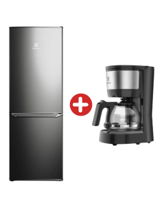 Nevera Electrolux 166 Litros Botton Freezer Black ERB163HB