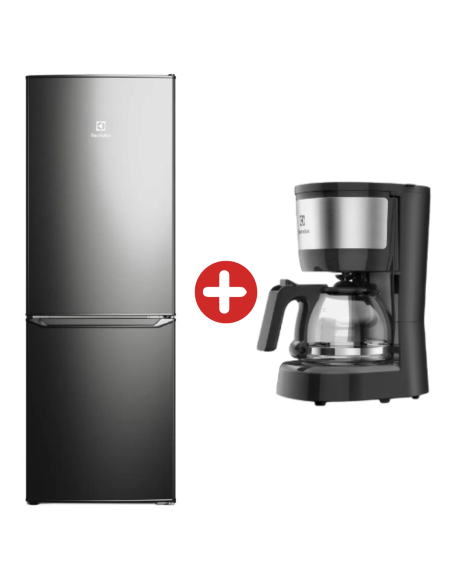 Nevera Electrolux 166 Litros Botton Freezer Black ERB163HB