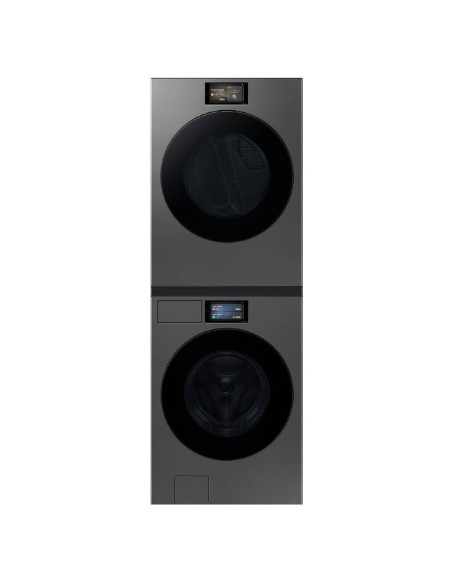 Combo Samsung Lavadora 26 Kg Carga Frontal Bespoke WF90F26ADSCO + Secadora 24 Kg Carga Frontal Bespoke Sensor Dry DV90F24UGSCO