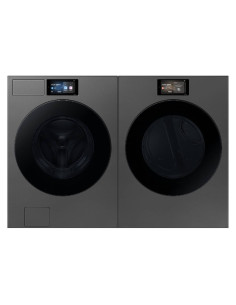 Combo Samsung Lavadora 26 Kg Carga Frontal Bespoke WF90F26ADSCO + Secadora 24 Kg Carga Frontal Bespoke Sensor Dry DV90F24UGSCO
