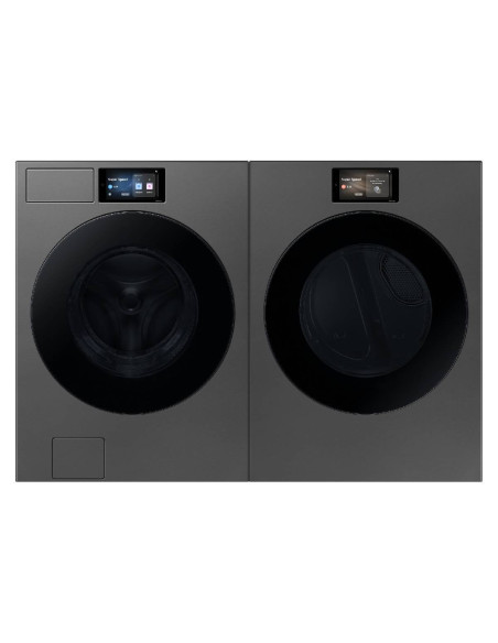 Combo Samsung Lavadora 26 Kg Carga Frontal Bespoke WF90F26ADSCO + Secadora 24 Kg Carga Frontal Bespoke Sensor Dry DV90F24UGSCO