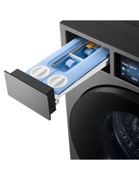 Combo Samsung Lavadora 26 Kg Carga Frontal Bespoke WF90F26ADSCO + Secadora 24 Kg Carga Frontal Bespoke Sensor Dry DV90F24UGSCO