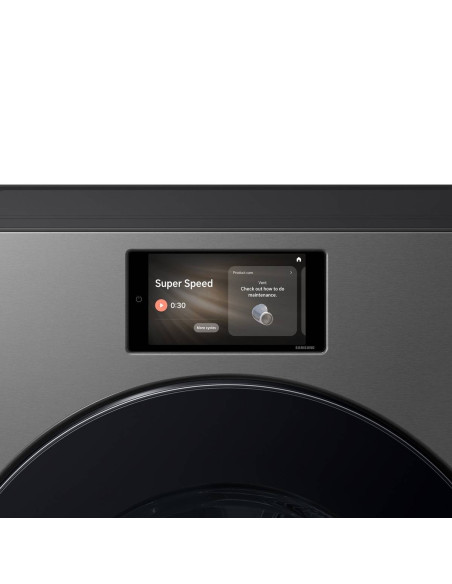 Combo Samsung Lavadora 26 Kg Carga Frontal Bespoke WF90F26ADSCO + Secadora 24 Kg Carga Frontal Bespoke Sensor Dry DV90F24UGSCO