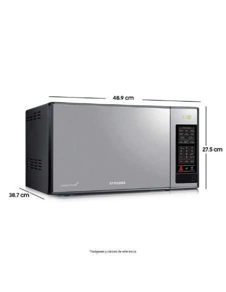 Horno Microondas Samsung  23 Litros SHINE con dorador con esmalte cerámico AGE83X/XAP