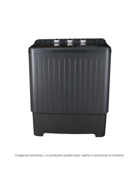 Lavadora Semiautomática Hyundai 8 Kg Carga Superior Eficiente HYSA8K