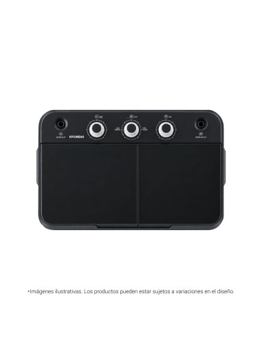Lavadora Semiautomática Hyundai 8 Kg Carga Superior Eficiente HYSA8K