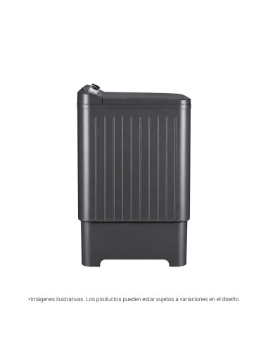 Lavadora Semiautomática Hyundai 8 Kg Carga Superior Eficiente HYSA8K