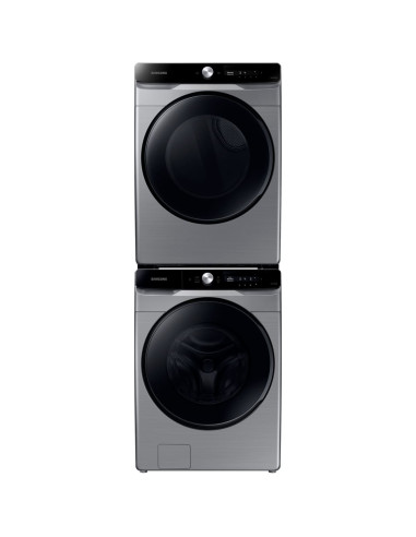 Combo Samsung Lavadora 22 Kg Carga Frontal Panel Multicontrol WF22C6400AP/CO + Secadora 22 Kg a Gas Carga Frontal DVG22C6370P/CO
