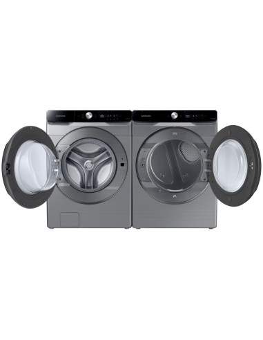 Combo Samsung Lavadora 22 Kg Carga Frontal Panel Multicontrol WF22C6400AP/CO + Secadora 22 Kg a Gas Carga Frontal DVG22C6370P/CO