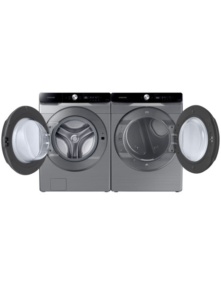 Combo Samsung Lavadora 22 Kg Carga Frontal Panel Multicontrol WF22C6400AP/CO + Secadora 22 Kg a Gas Carga Frontal DVG22C6370P/CO