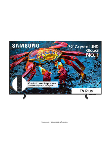 Televisor Samsung 70 pulgadas Smart TV Crystal UHD 4K UN70U8500HKXZL