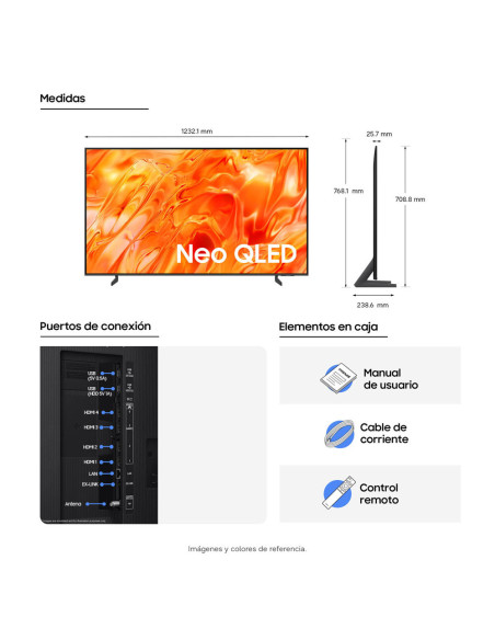 Televisor Samsung 55 pulgadas Smart TV Neo QLED QN55QN70HAKXZL