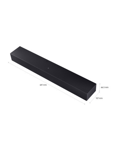 Barra de Sonido Samsung 2.0 canales Bluetooth HW-B400F/ZL