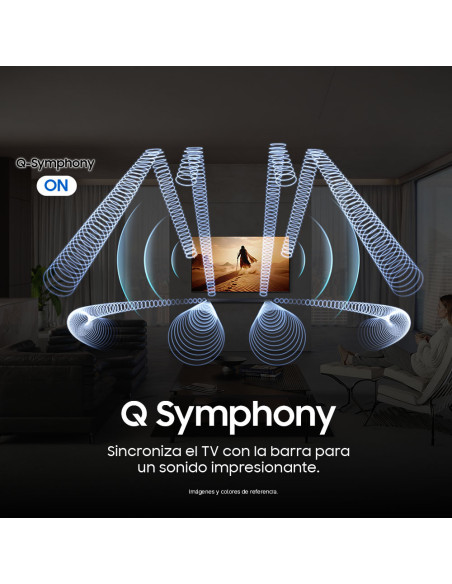Barra de Sonido Samsung 3.1.2 Canales con Subwoofer HW-Q600H/ZL