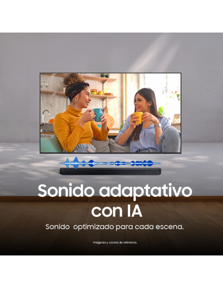 Barra de Sonido Samsung 3.1.2 Canales con Subwoofer HW-Q600H/ZL