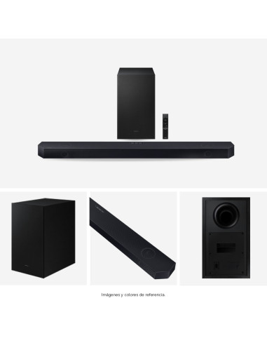 Barra de Sonido Samsung 3.1.2 Canales con Subwoofer HW-Q600H/ZL