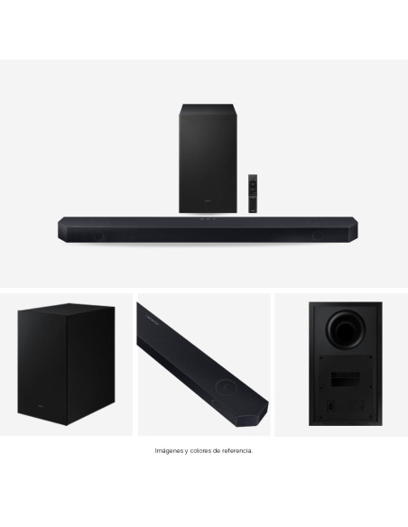 Barra de Sonido Samsung 3.1.2 Canales con Subwoofer HW-Q600H/ZL