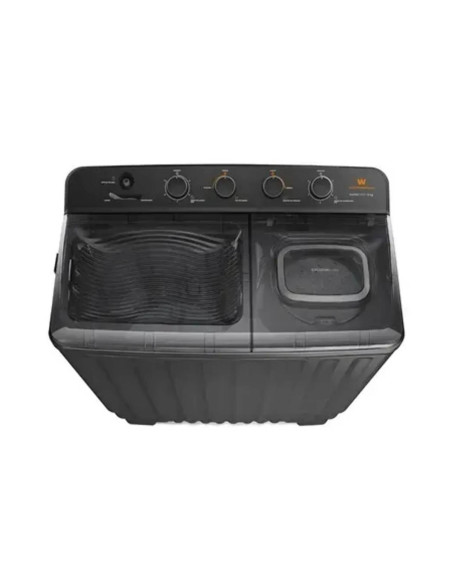 Lavadora Semiautomatica White Westinghouse 15 kg Doble Tina Gris Onix WWTT15M6USUZX