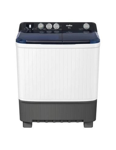 Lavadora Semiautomatica Mabe 18 kg Dos Tinas Blanca LMD8124HBAB0