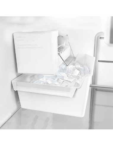 Combo Whirlpool Sidekicks Nevera Whirlpool 503 litros WSR57R18DM + Congelador Whirlpool 503 litros Gris WSZ57L18DM