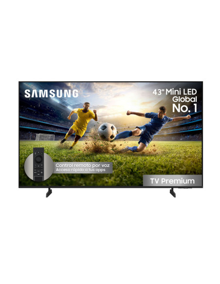 Combo Samsung Televisor 43 pulgadas Mini led 4K Ultra HD IA UN43M75HAKXZL + Barra de Sonido 2.0 canales Bluetooth HW-B400F/ZL
