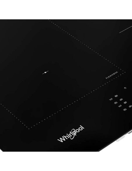 Cubierta de Inducción Whirlpool 77 cm Vitrocerámica FlexiCook Negra ACM708NE 5