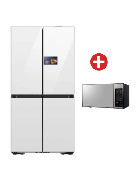 Nevecon Samsung 658 Litros Tipo Europeo Bespoke Blanco RM90F66C1WCO