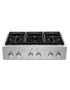 Cubierta de Empotrar KitchenAid 6 Puestos 908 cm KCGC506JSS 7