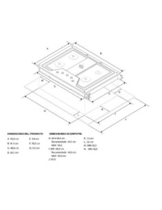 Cubierta de Empotrar KitchenAid 5 Puestos 9144 cm KCGS356ESS 1 2