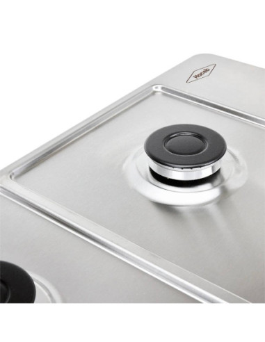 Cubierta de Empotrar Haceb 6043 Inox CUB TA 6043 INOX HF GN 7