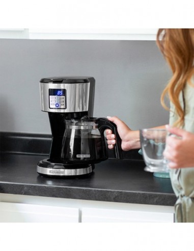 Cafetera Black + Decker 12 Tazas...